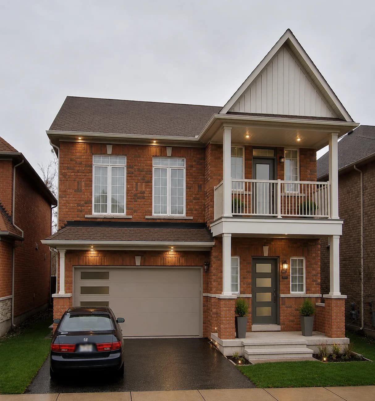 Completed exterior renovation