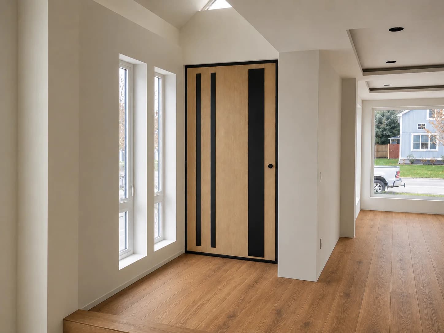 Finished renovated hall