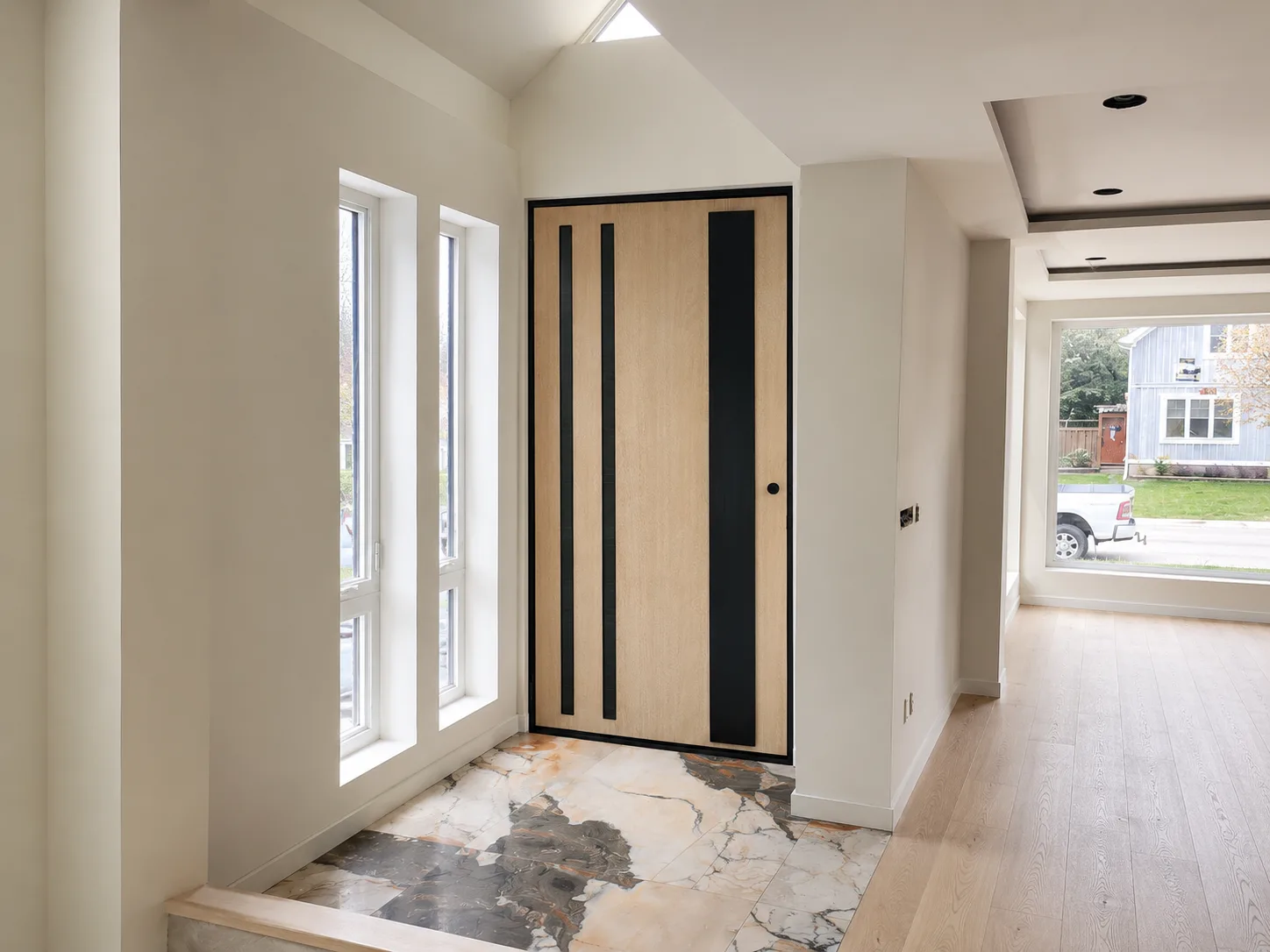 Captibase modern hallway design visualization