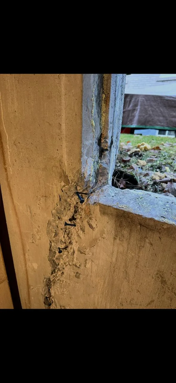 Foundation and floor-framing connection detail