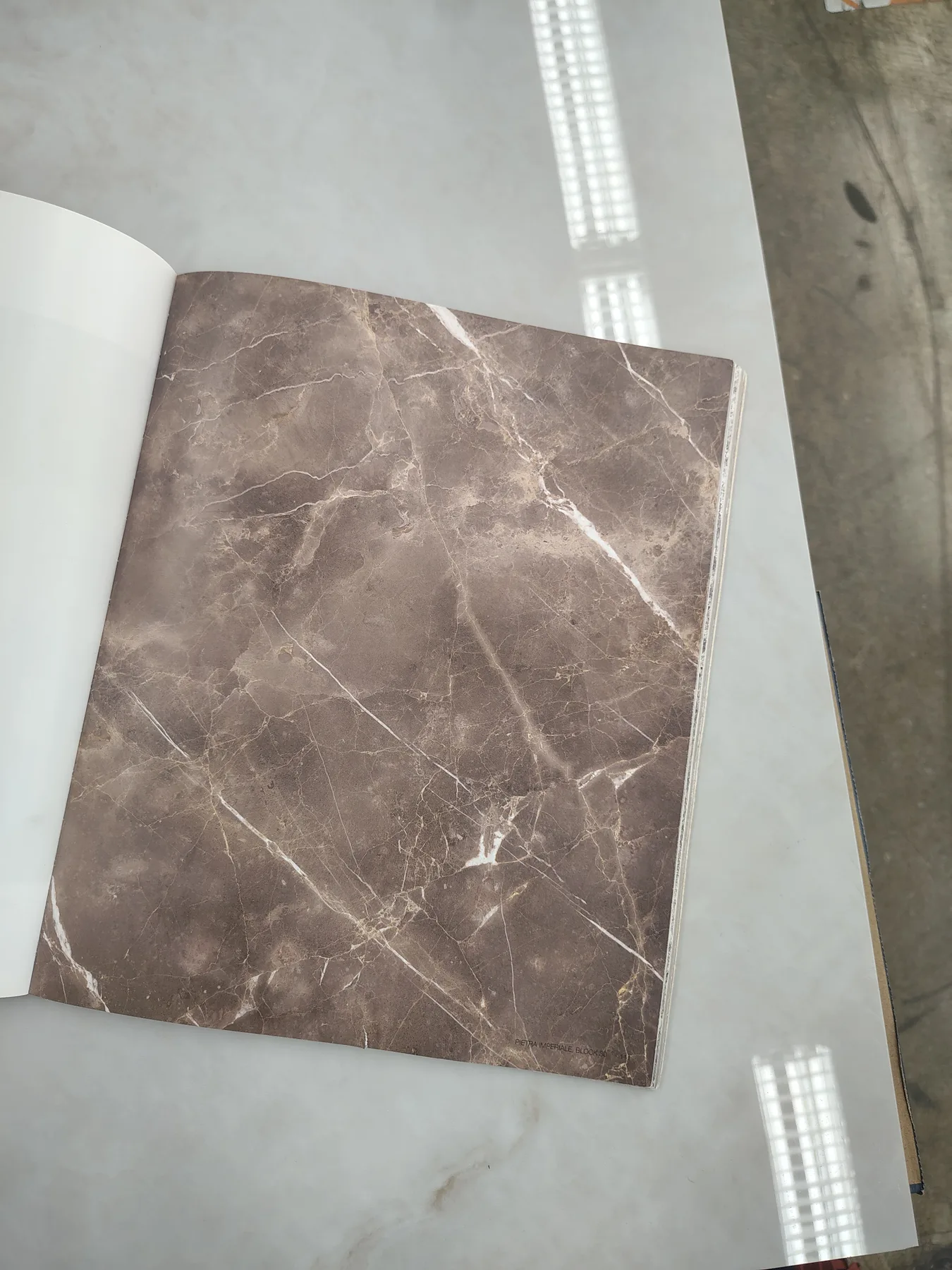 Tile selection for a modern interior